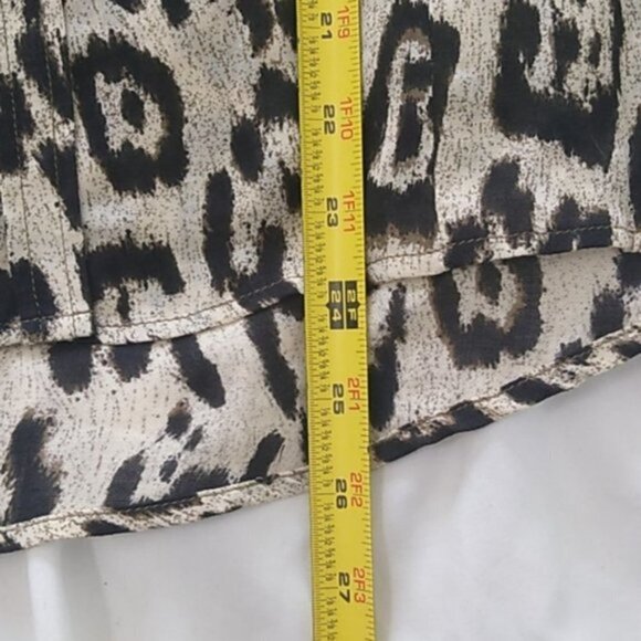 NEW Joe's Jeans Dandy Woven Leopard Blouse - Picture 11 of 12